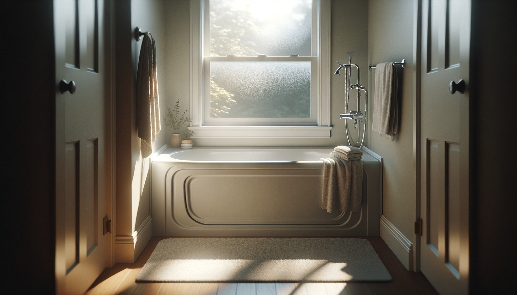 Elderly walk-in bathtub