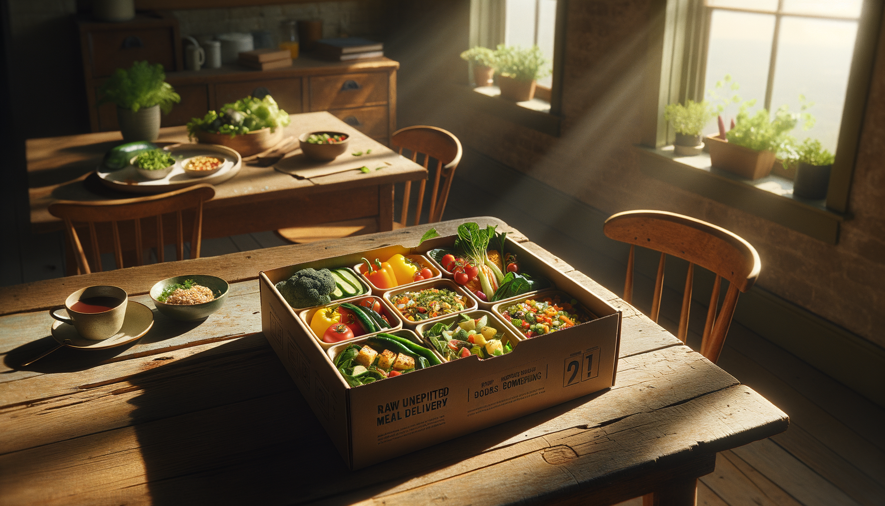 Healthy food delivery for the elderly
